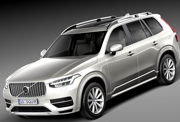 Volvo XC90 2015 3D Model