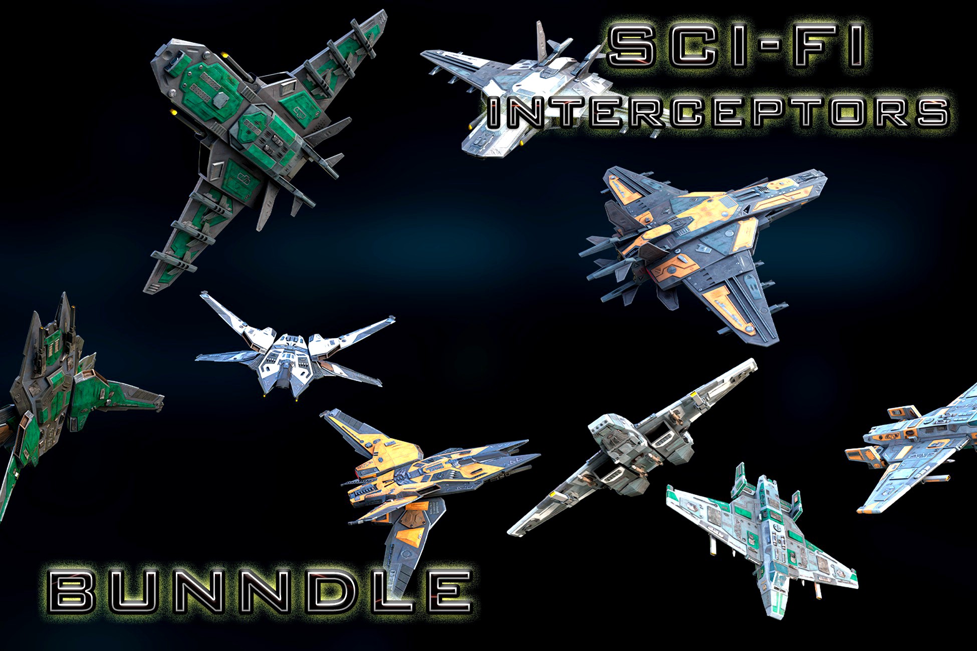 Sci-Fi Interceptors Bundle