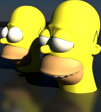Homer Simpson 3D Model