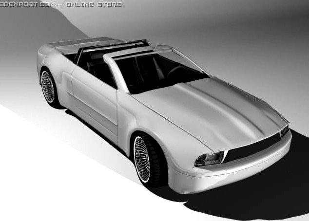 Mustang 3D Model