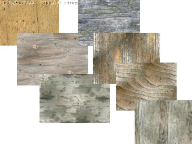 Wood Textures 3D Model