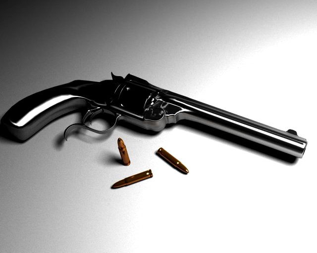 Revolver 3D Model