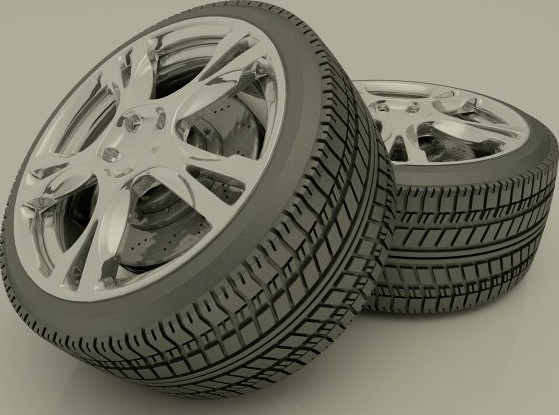 Wheels 3D Model