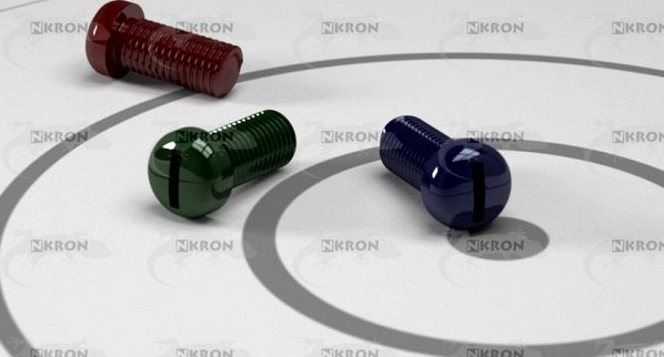 Screw slotted 3D Model