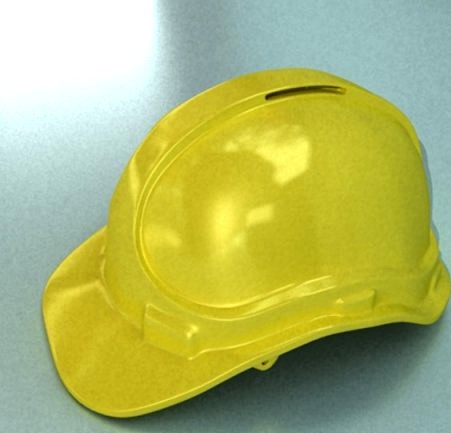 Safety Helmet 3D Model