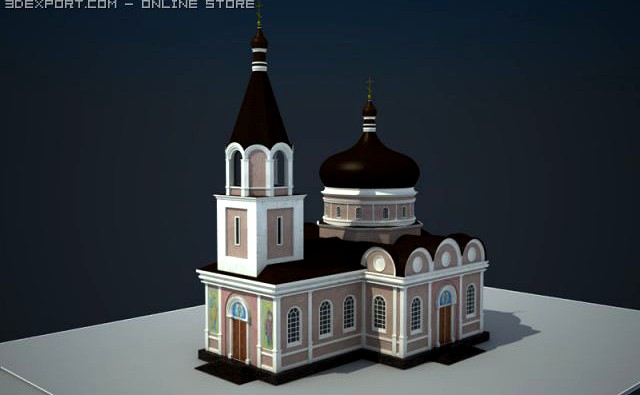 Petr and Pavel Cathedral 3D Model