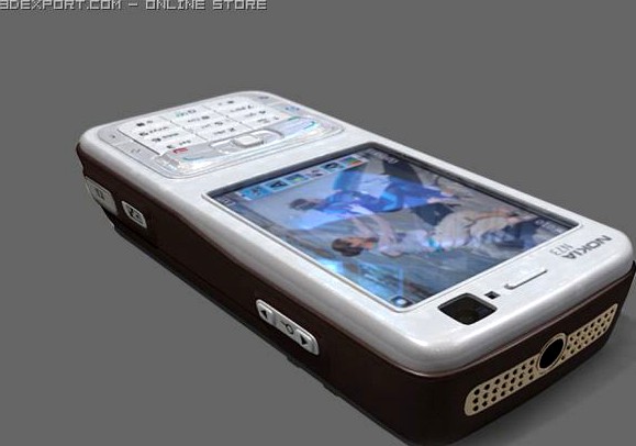Nokia N73 mobile 3D Model