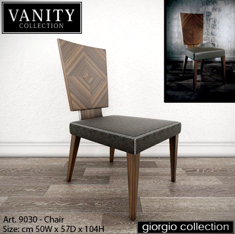 GIORGIO COLLECTION Vanity Art 9030 Chair 3D Model