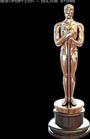 Oscar Academy Award Statuette 3D Model