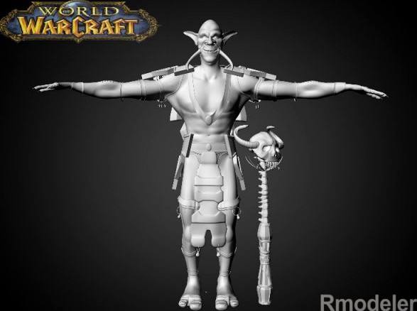 Trol Shaman Iknra 3D Model