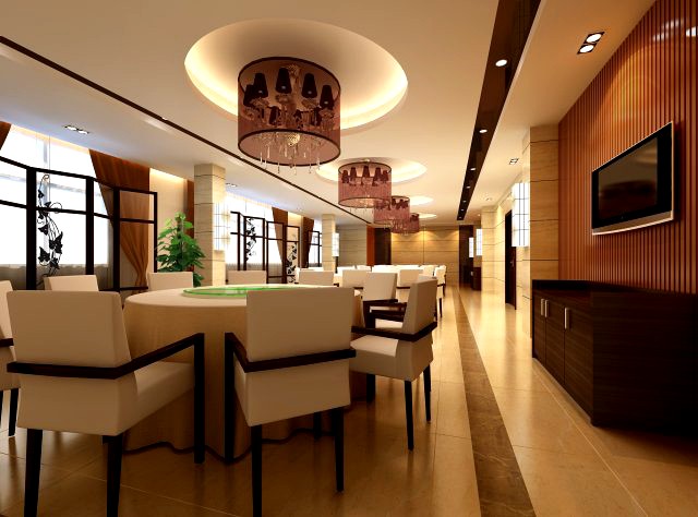 Restaurant Space 134 3D Model