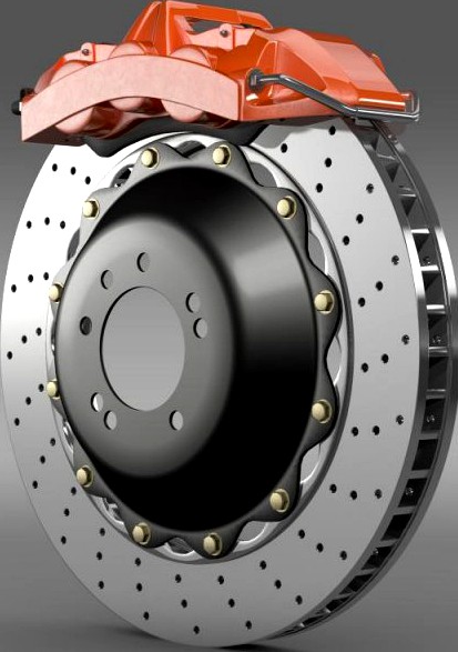 Brakedisc Brembo 3D Model