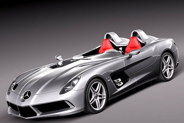 MercedesBenz SLR StirlingMoss 3D Model