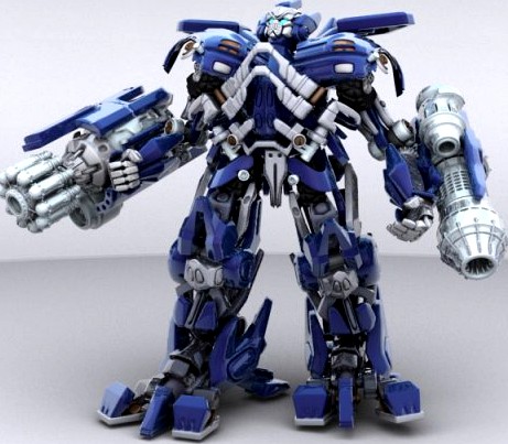 Ironhide Robotic Character 3D Model