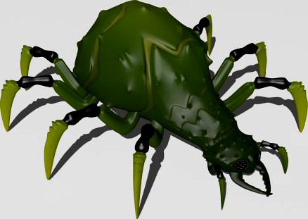 Spider 3D Model