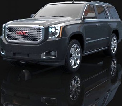 2015 GMC Yukon Denali 3D Model