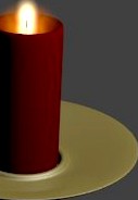 Candle 3D Model