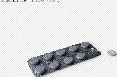 Tablets 3D Model