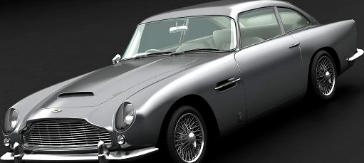 Aston Martin DB5 Vantage 1964 3D Model