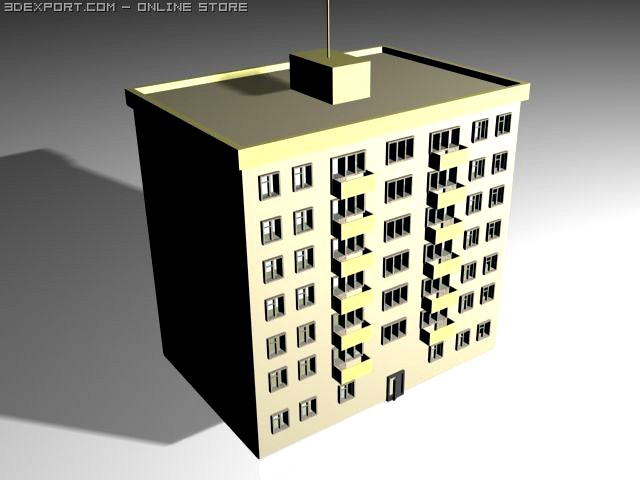 Town house 3D Model