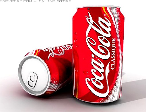 Coca cola classic 3D Model