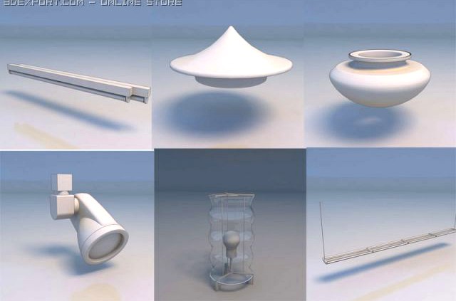 Light fixtures 3D Model