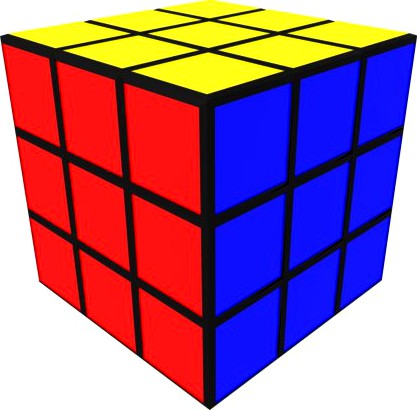 Rubik Cube 3D Model