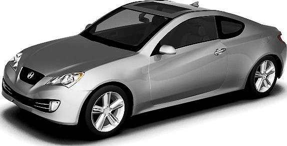 2010 Hyundai Genesis Coupe 3D Model