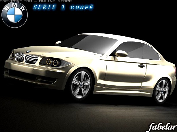 BMW 135i 2008 3D Model