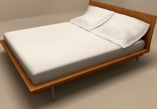 MolteniC bed Levante 3D Model