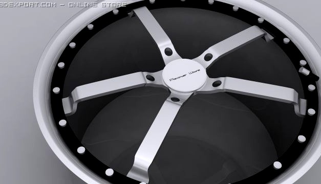 Download free Hot Rims 3D Model