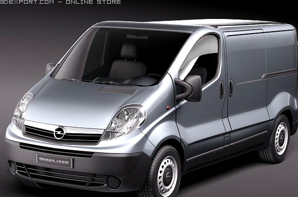 Opel Vivaro 3D Model