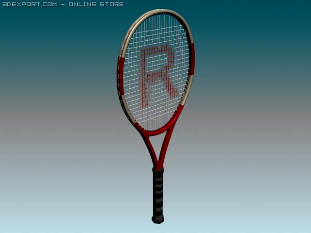 Tennis racket 3D Model
