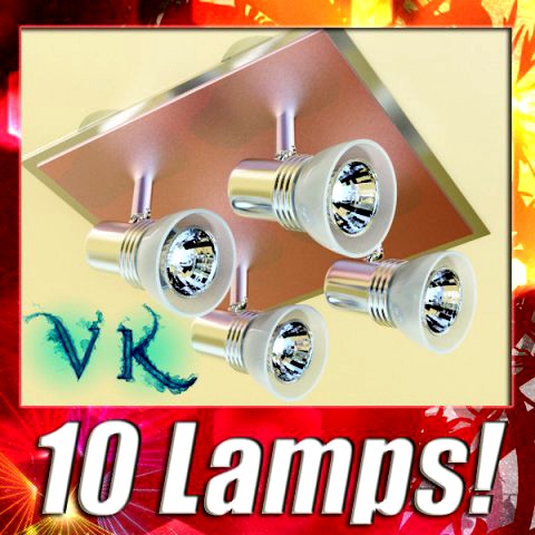 10 Halogen Lamp collection 3D Model
