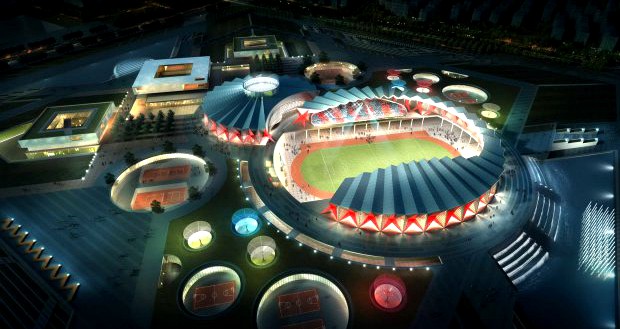 Sports Stadium 003 3D Model