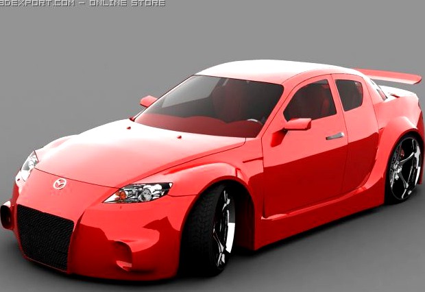 Mazda RX8 3D Model