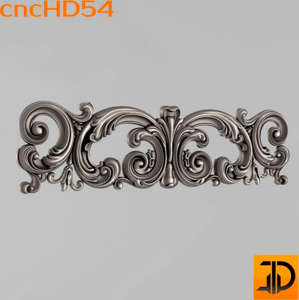 Horizontal decor 3D Model