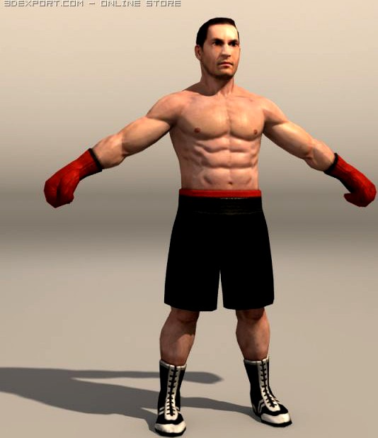 Boxer02 3D Model