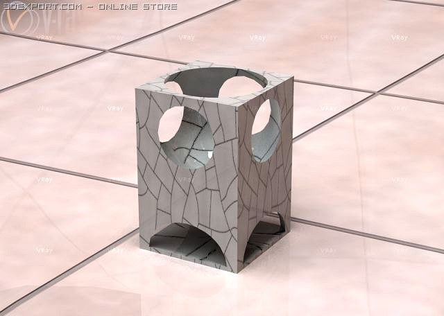 Incense burner 3D Model