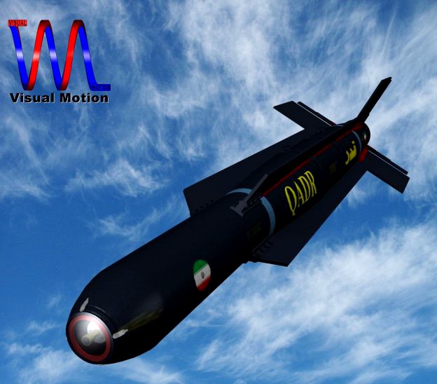 Iranian Qadr Bomb 3D Model