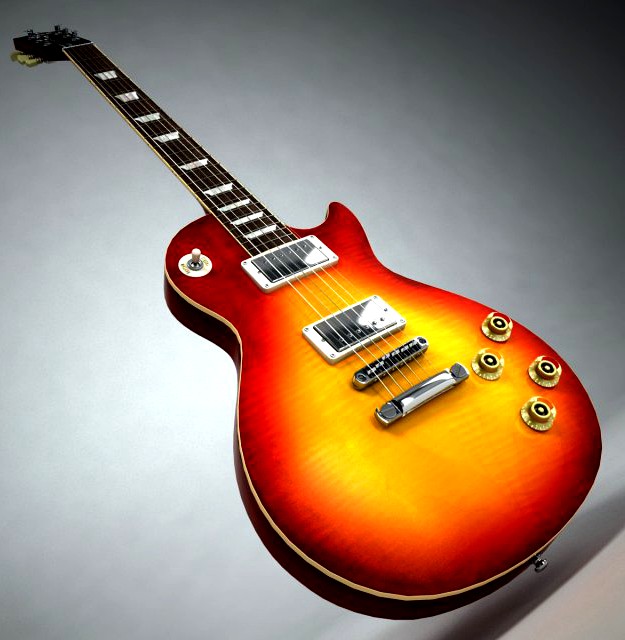 Gibson Les Paul Strandard Plus 3D Model