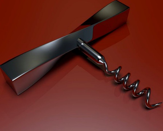 Corkscrew 3D Model