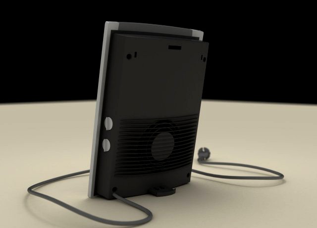 Fan heater  cooler 3D Model