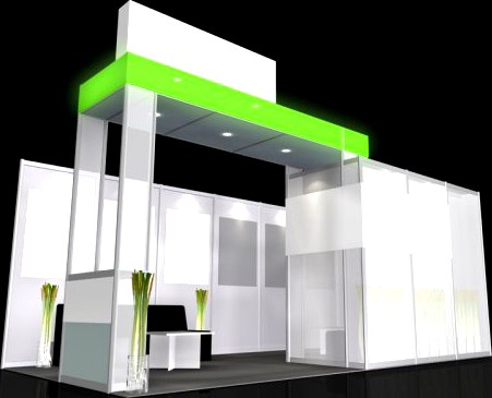 3x6 Exhibition 02 3D Model