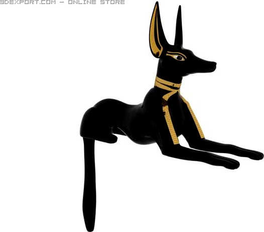 Anubis 3D Model