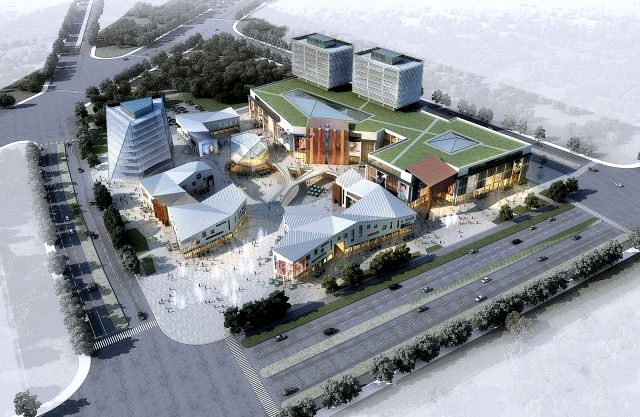 City shopping mall 056 3D Model