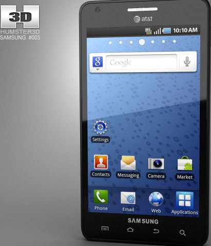 Samsung Infuse 4G 3D Model