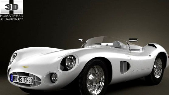 Aston Martin DBR1 1957 3D Model