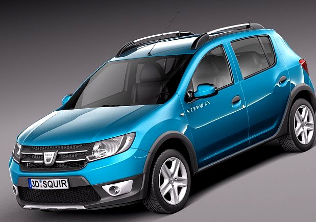 Dacia Sandero 2013 Stepway 3D Model