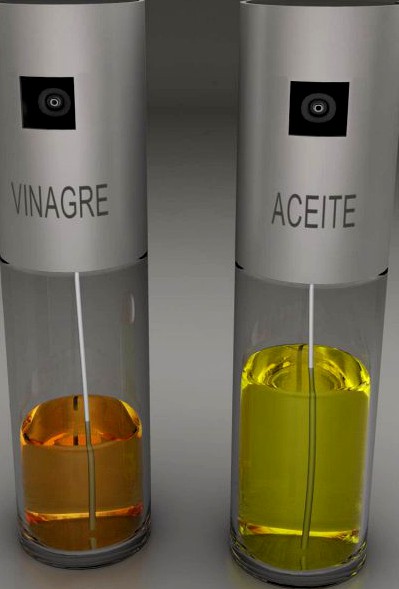 Oil and vinegar 3D Model